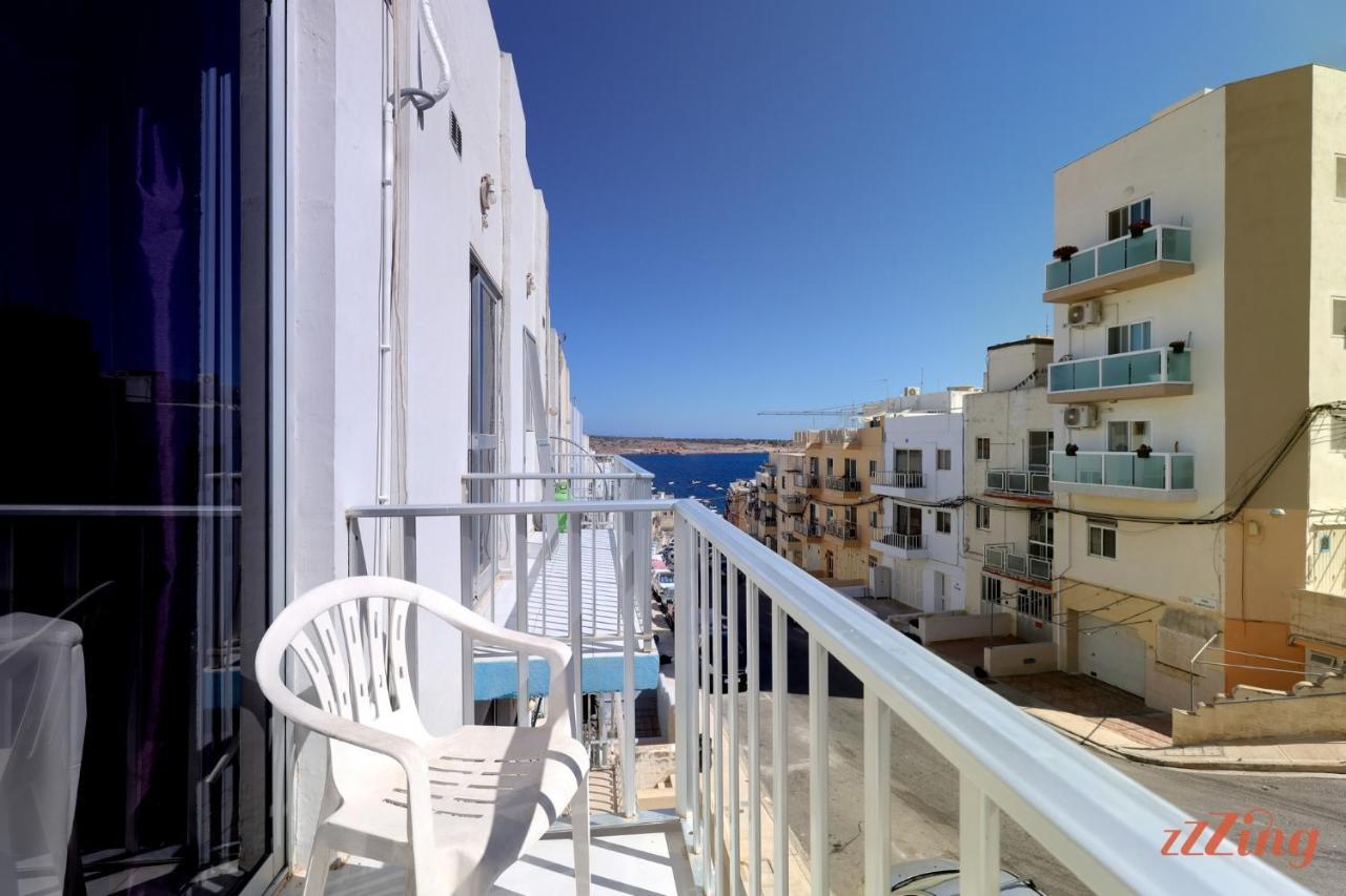 Seaside Apt With Side Sea Views - New Mellieha Luaran gambar